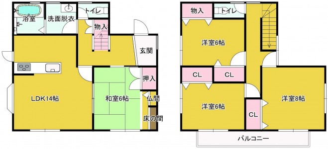 宇土間取り