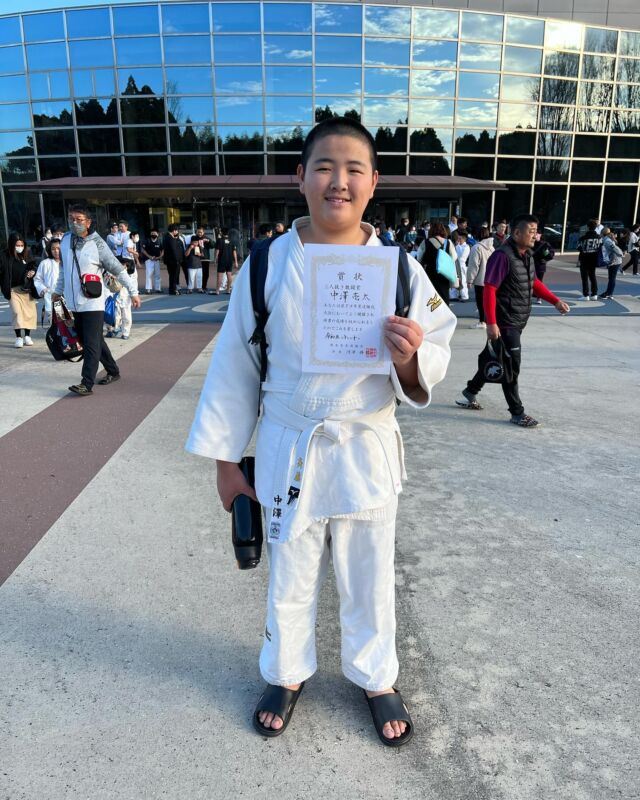 熊日学童オリンピック🥋個人戦無事3人抜きできました！よーやった#承道館#少年柔道